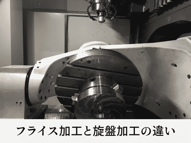 フライス加工と旋盤加工の違い