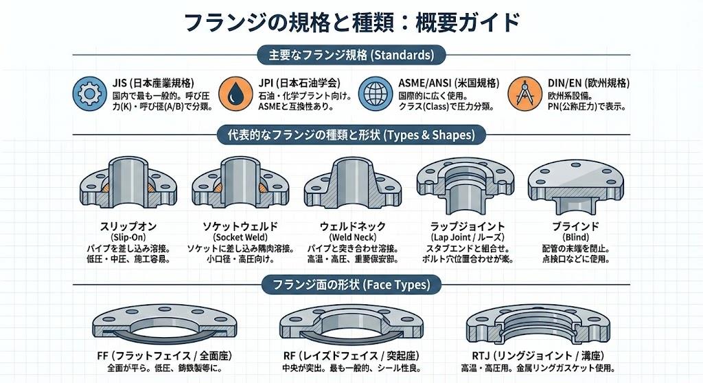 フランジ規格と種類